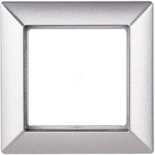 Рамка универсальная Jung EcoProfi 1-м. алюминий фото Рамка универсальная Jung EcoProfi 1-м. алюминий картинка